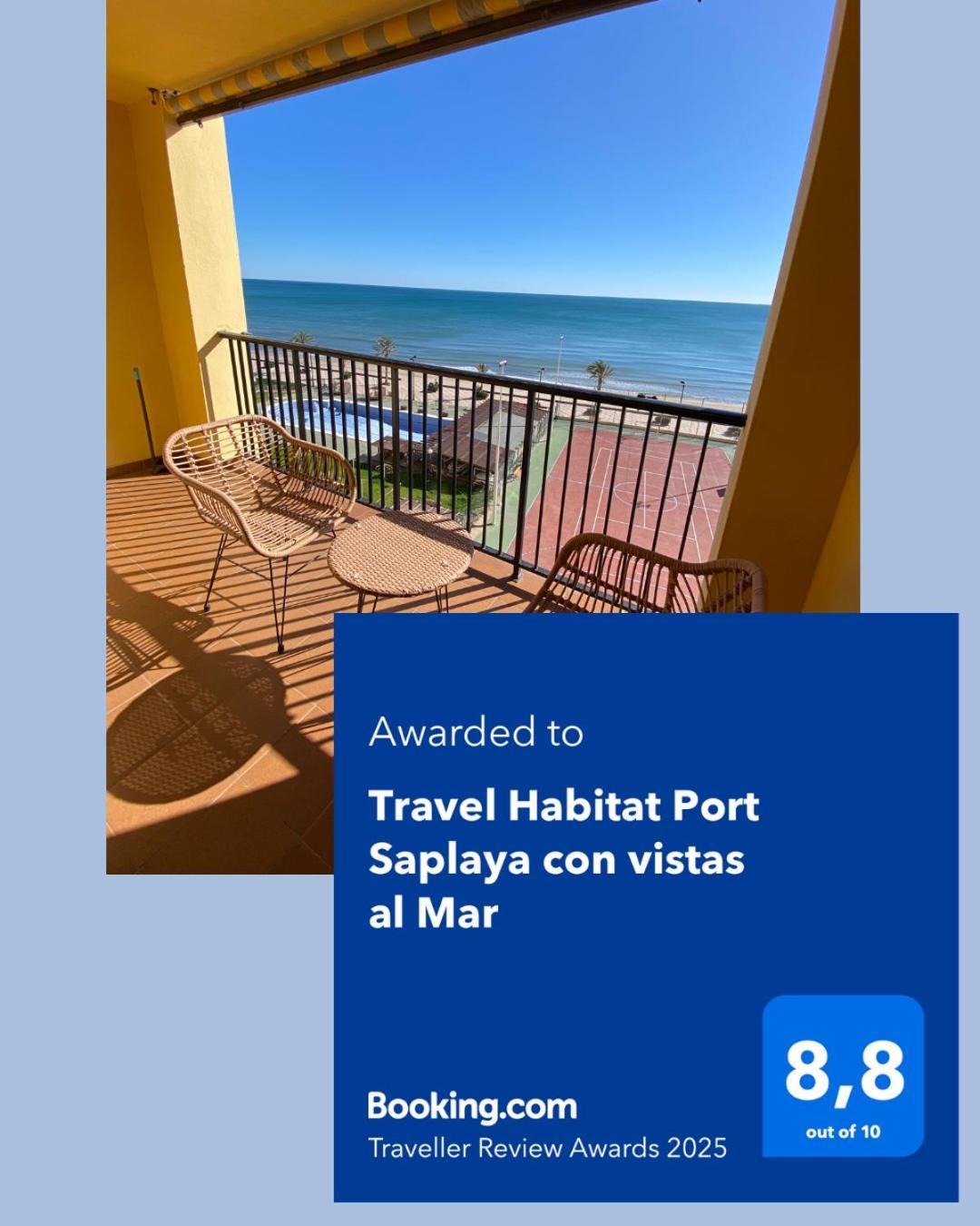 Апартаменти Travel Habitat Port Saplaya Con Vistas Al Mar Екстер'єр фото